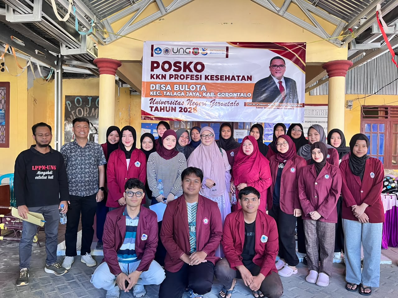 Pastikan Program Berjalan Baik, LPPM UNG Turun Langsung Monitoring Pelaksanaan KKN-PK di 28 Desa