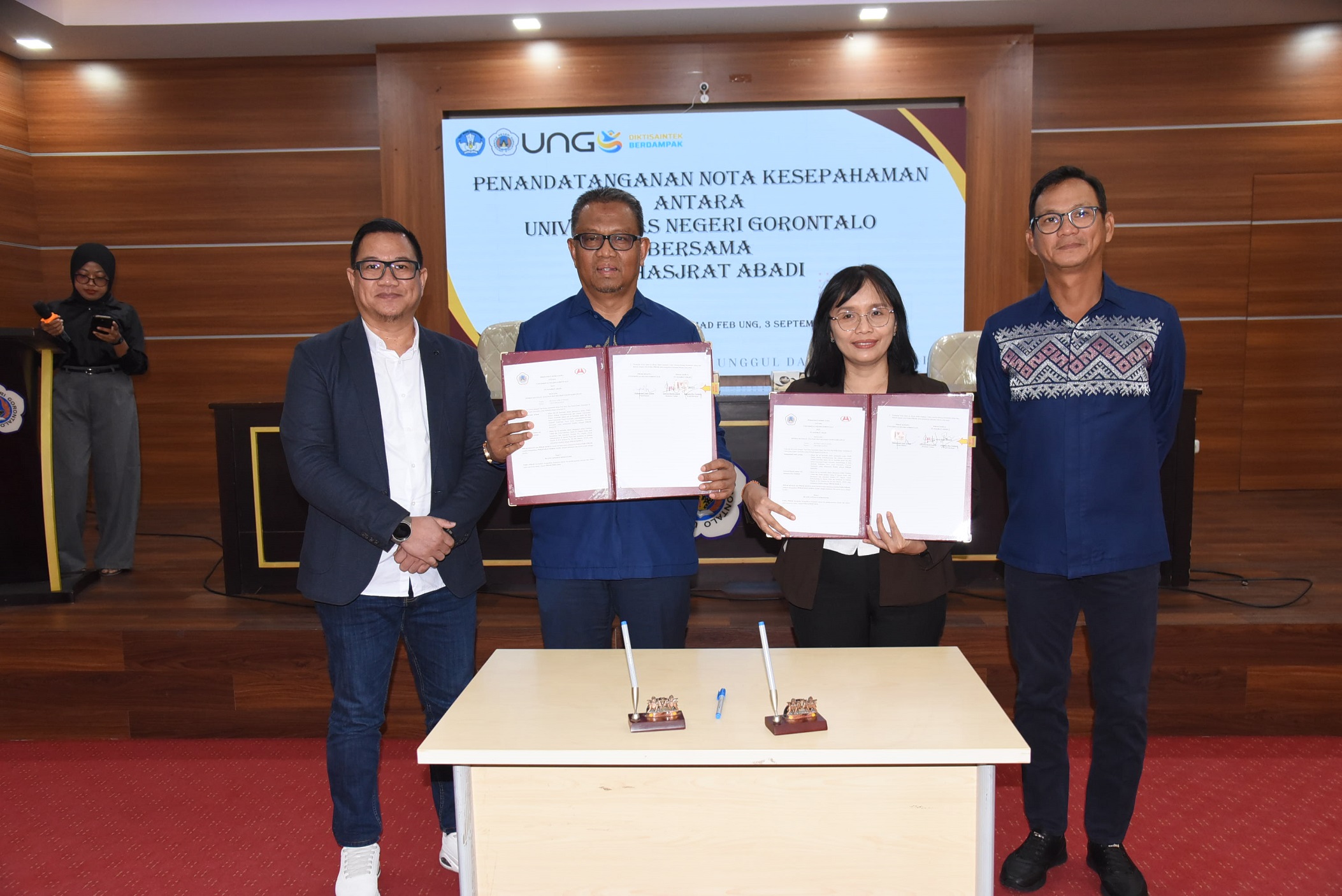 UNG Jalin Kerjasama Dengan PT Hasjrat Abadi, Buka Peluang Karier Bagi Mahasiswa dan Alumni