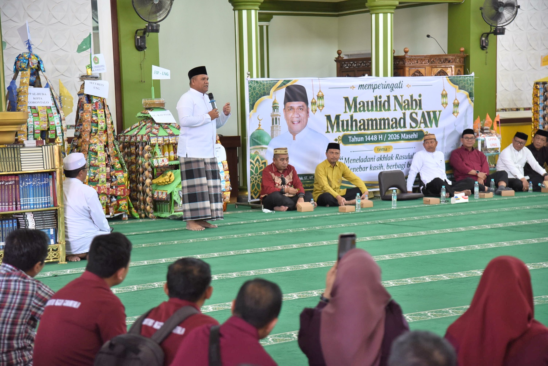 Perayaan Maulid Nabi Muhammad SAW di UNG, Menumbuhkan Cinta Rasul Sekaligus Merawat Tradisi Walimah di Gorontalo