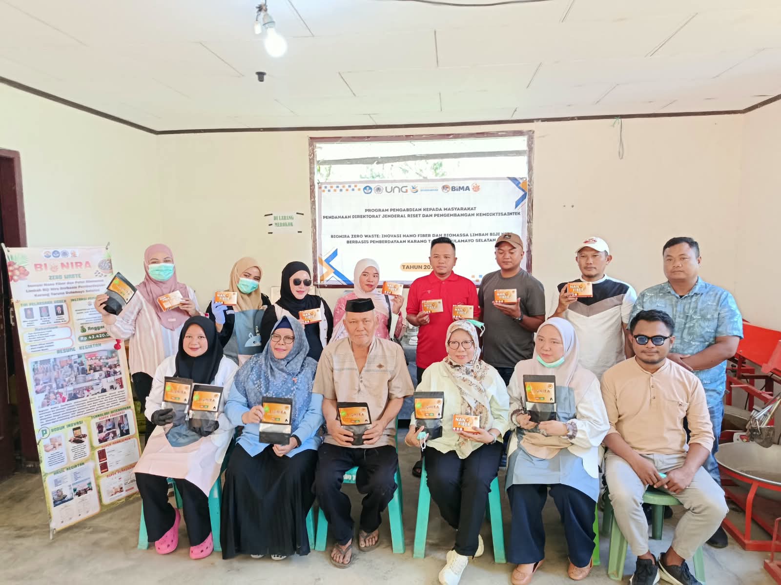 Dari Limbah Jadi Berkah, Inovasi BioNira Zero Waste UNG Buka Peluang Ekonomi di Dulamayo Selatan