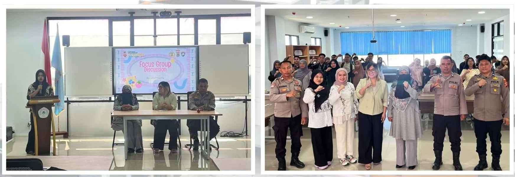Bahas Cyberbullying dan Emosi Remaja, Polresta Gorontalo Kota Gelar FGD Bersama Mahasiswa